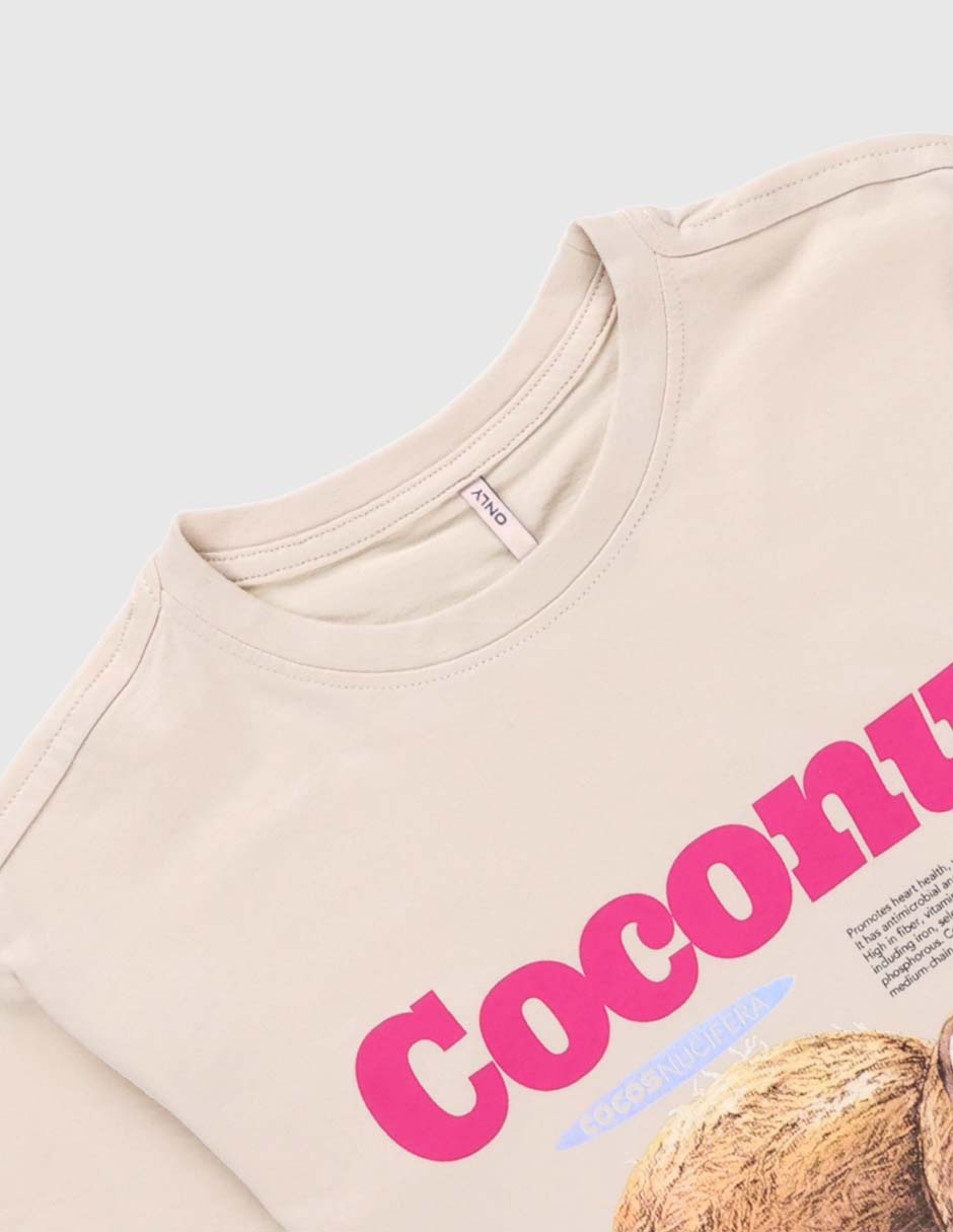 Playera manga corta para niña 4