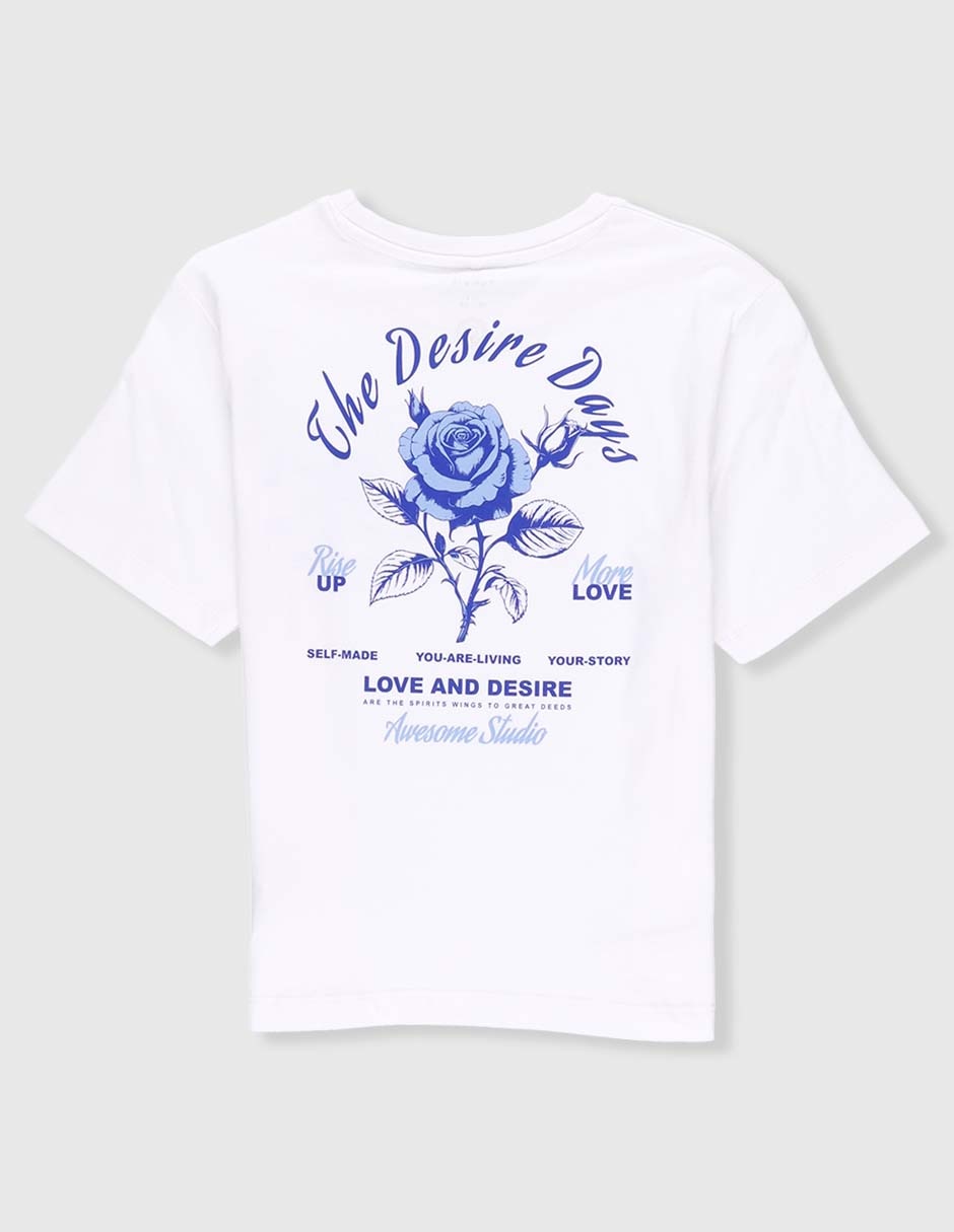 Playera manga corta para niña 2