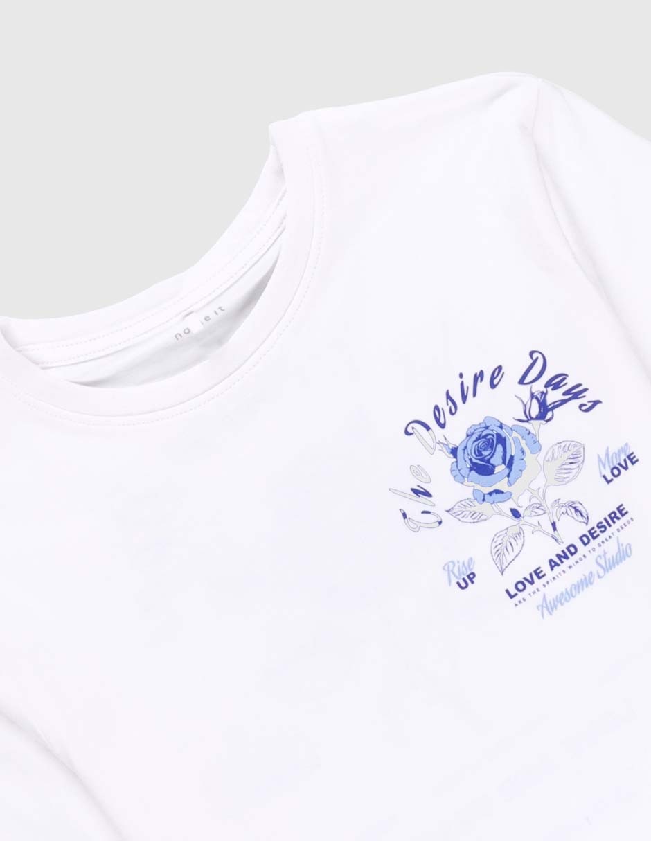 Playera manga corta para niña 3