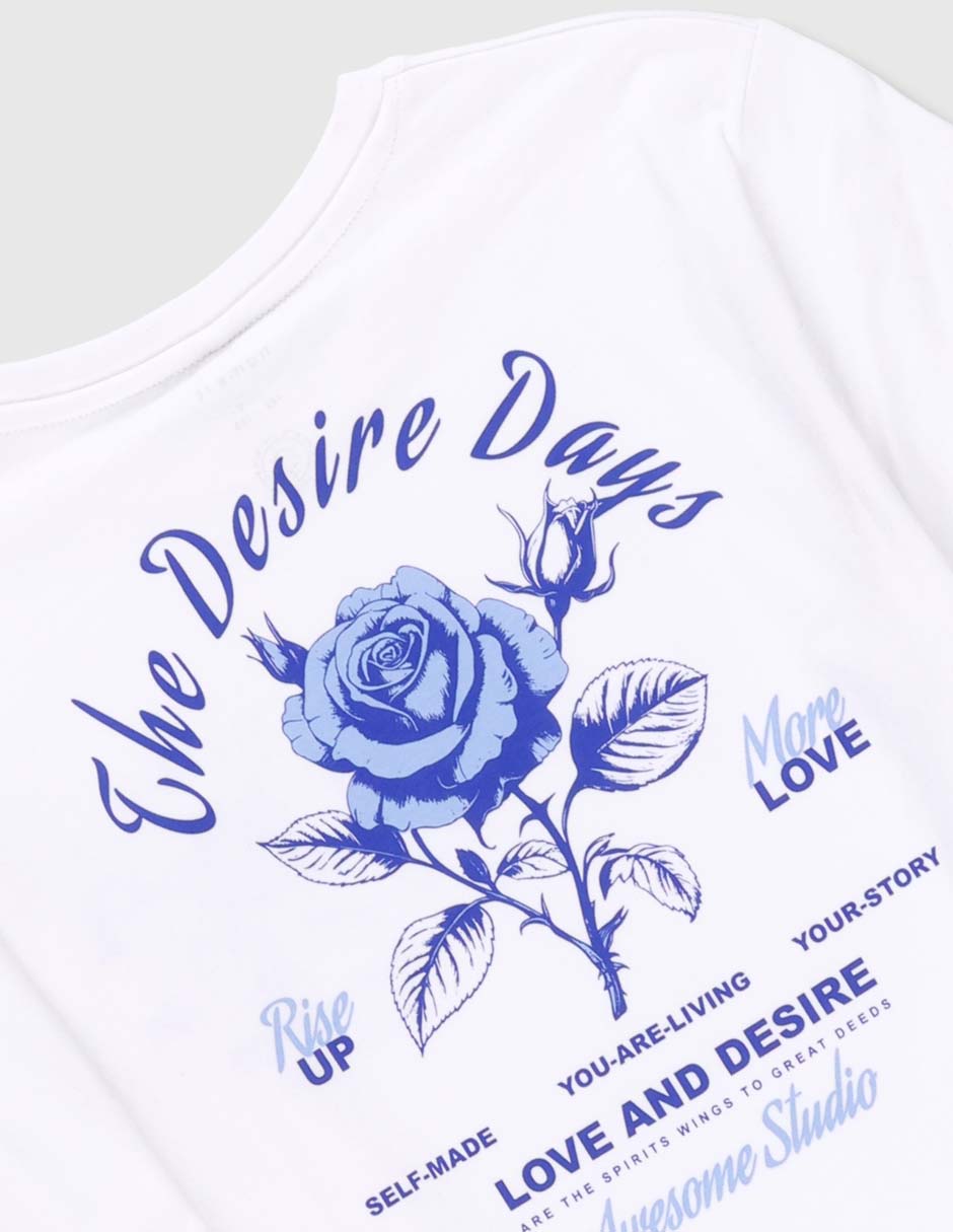 Playera manga corta para niña 4