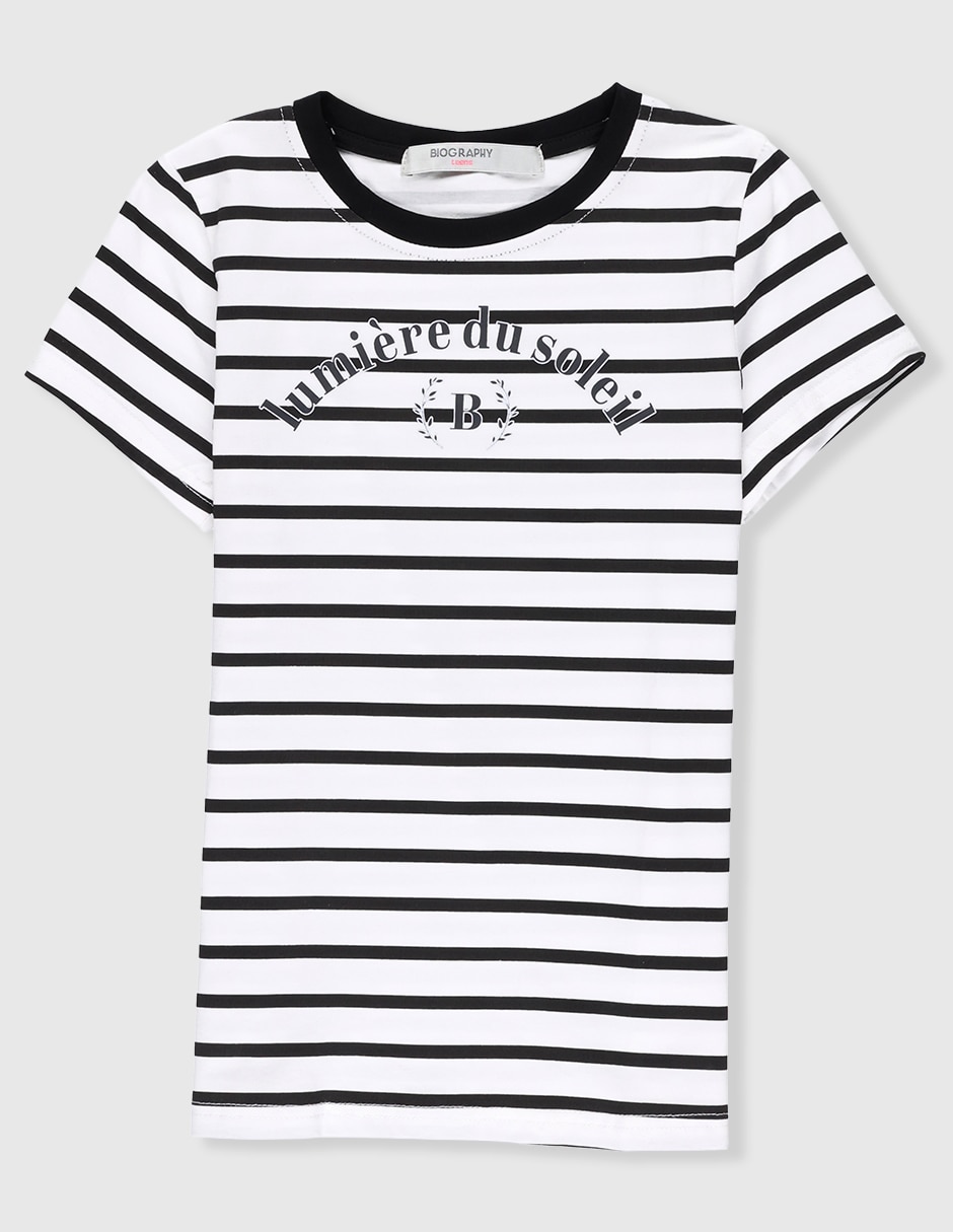 Playera manga corta para niña Playera manga corta para niña