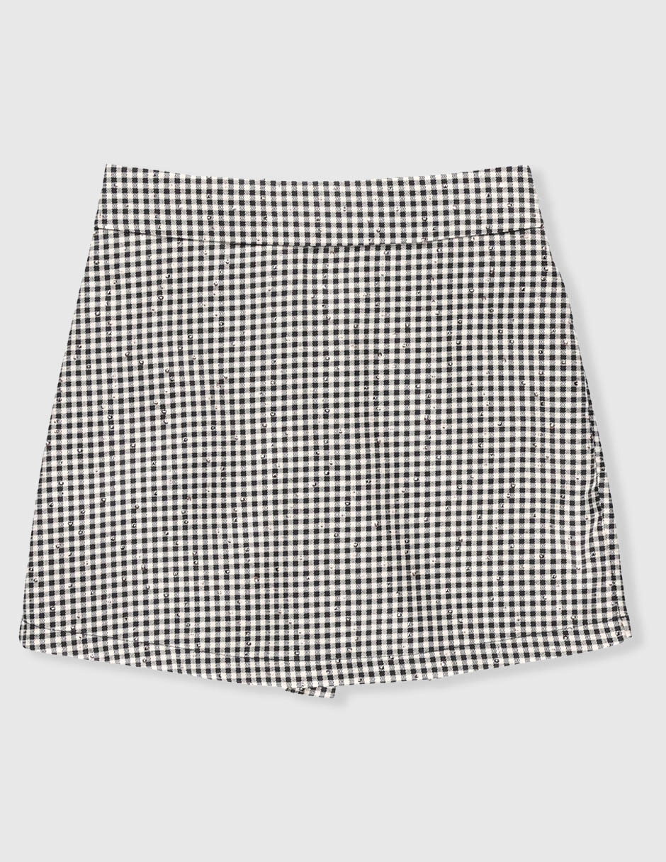 Falda short para niña