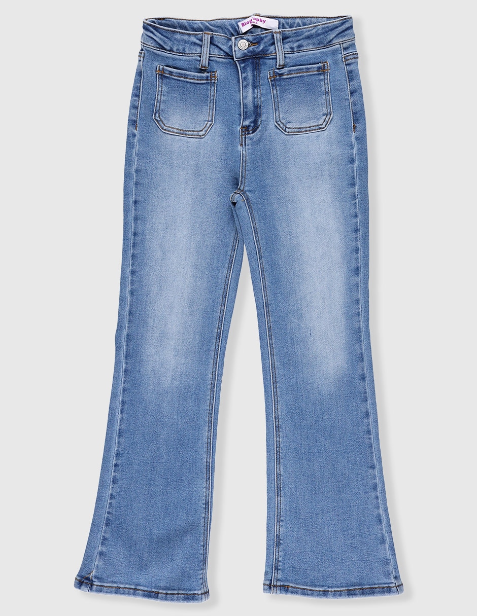 Jeans flare para niña Jeans flare para niña