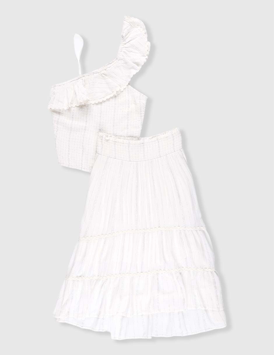 Conjunto de algodón para niña