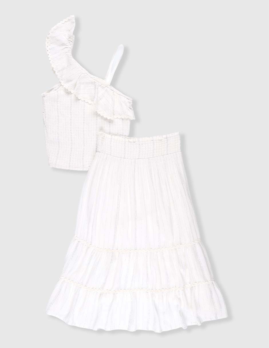 Conjunto de algodón para niña 2
