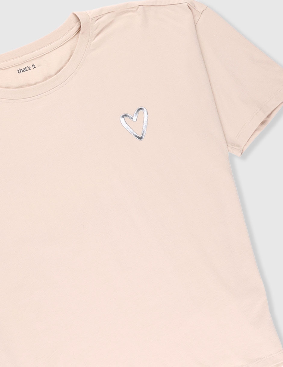 Playera manga corta para niña 4
