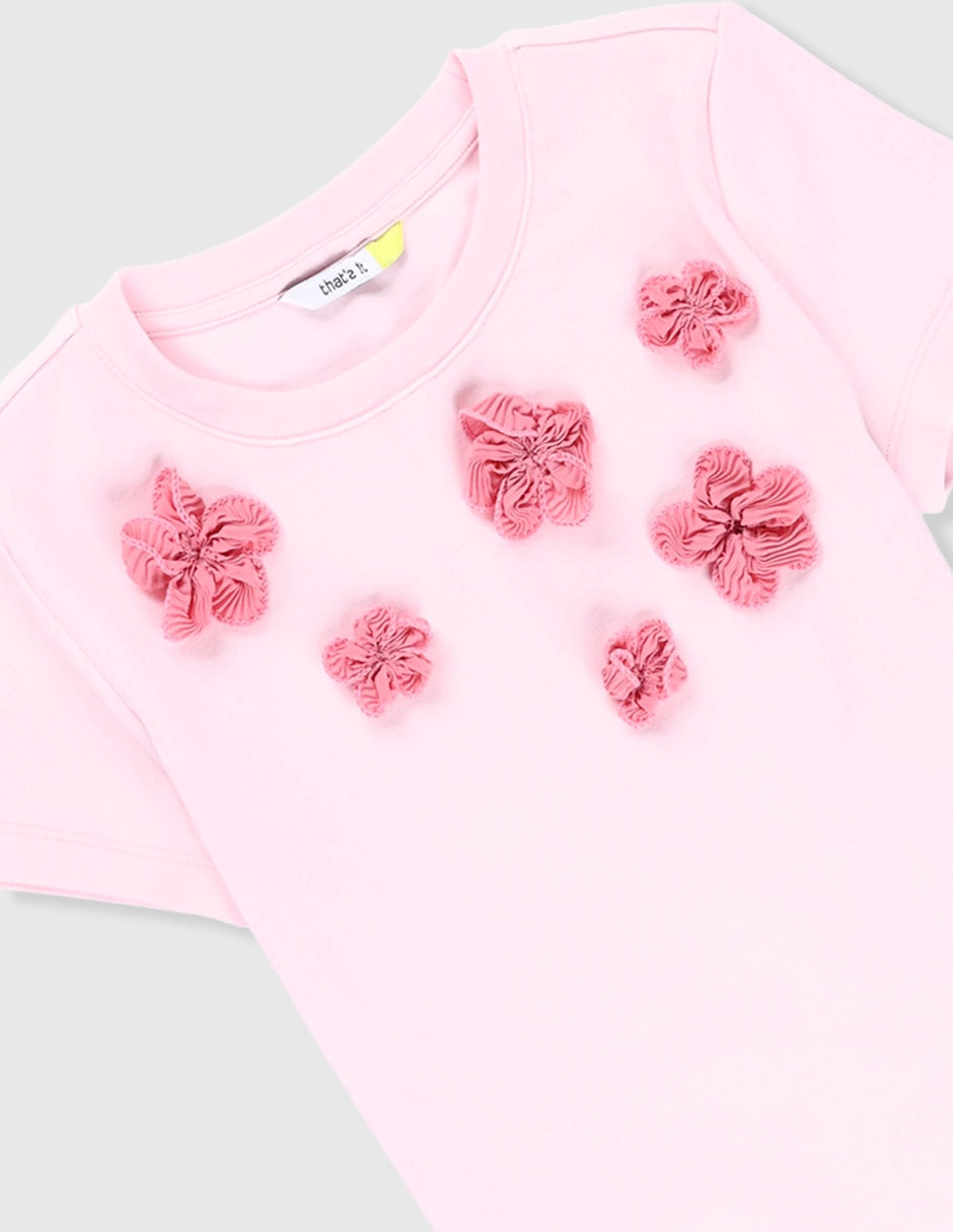 Playera manga corta para niña 3
