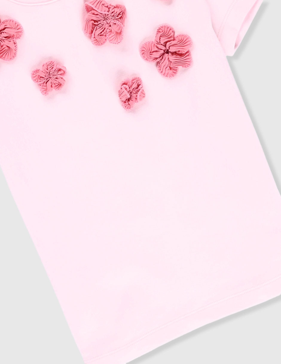 Playera manga corta para niña 4
