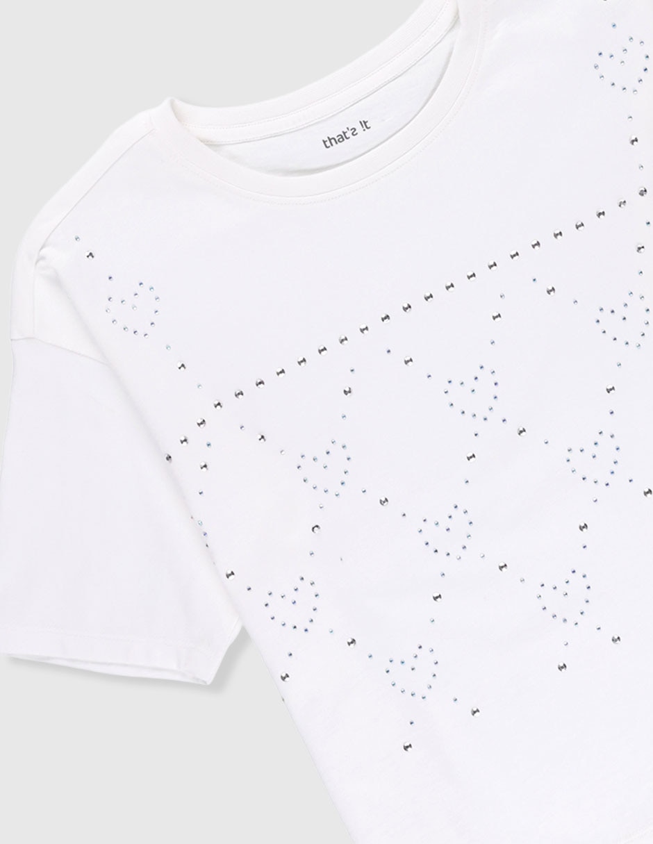 Playera manga corta para niña 4