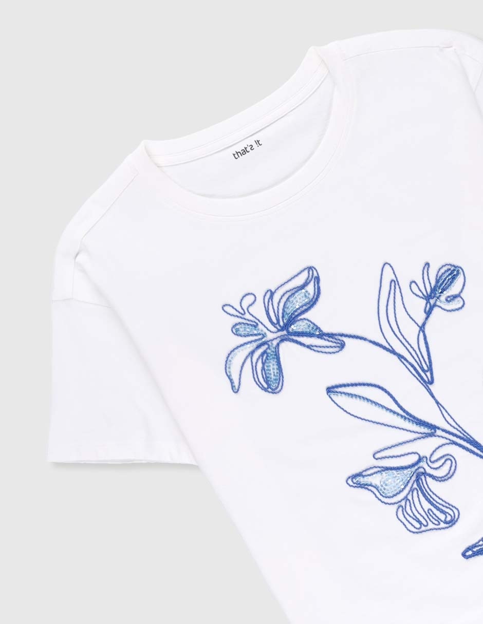 Playera manga corta para niña 3