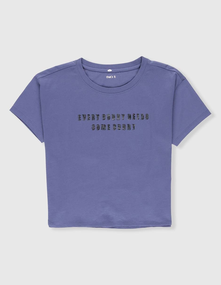 Playera manga corta para niña Playera manga corta para niña