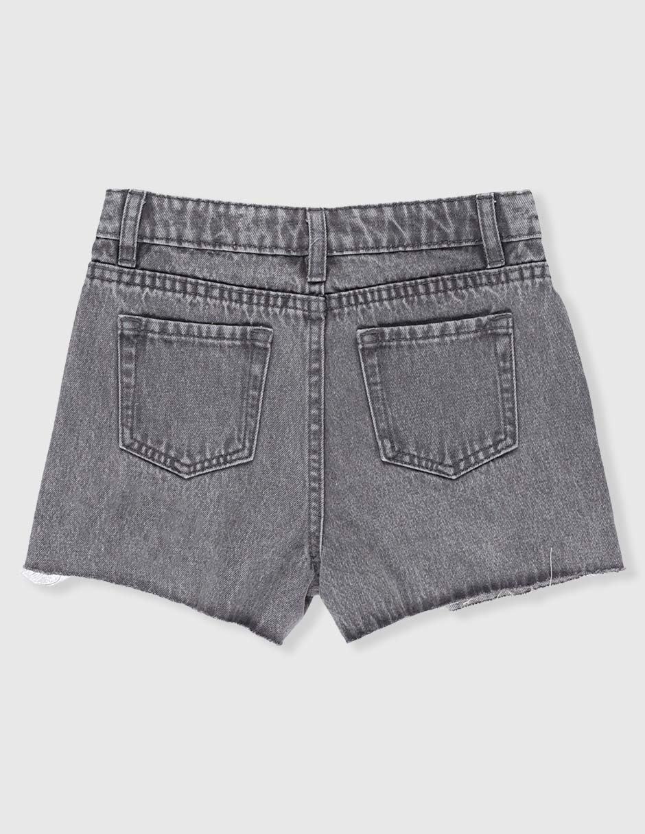 Falda short de mezclilla para niña 2
