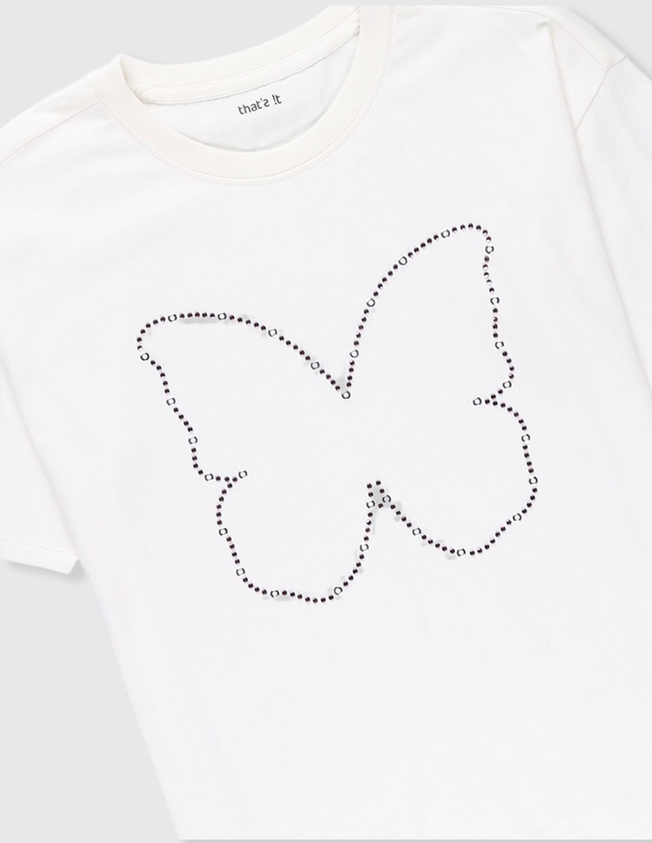 Playera manga corta para niña 3