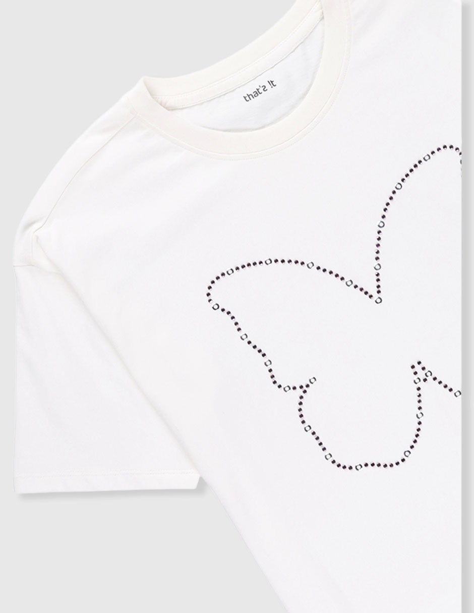 Playera manga corta para niña 4