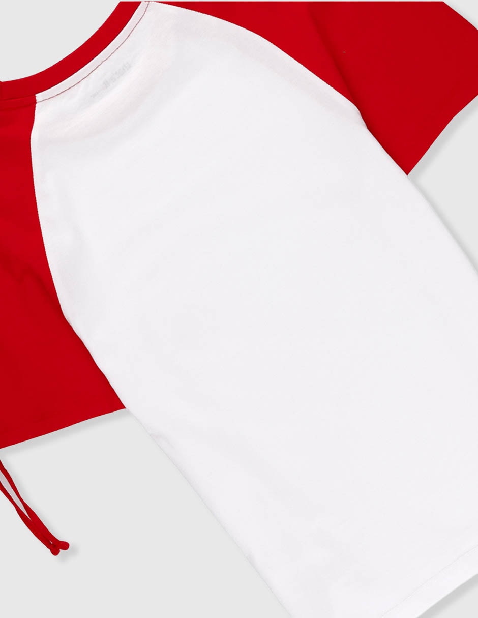 Playera manga corta para niña 4