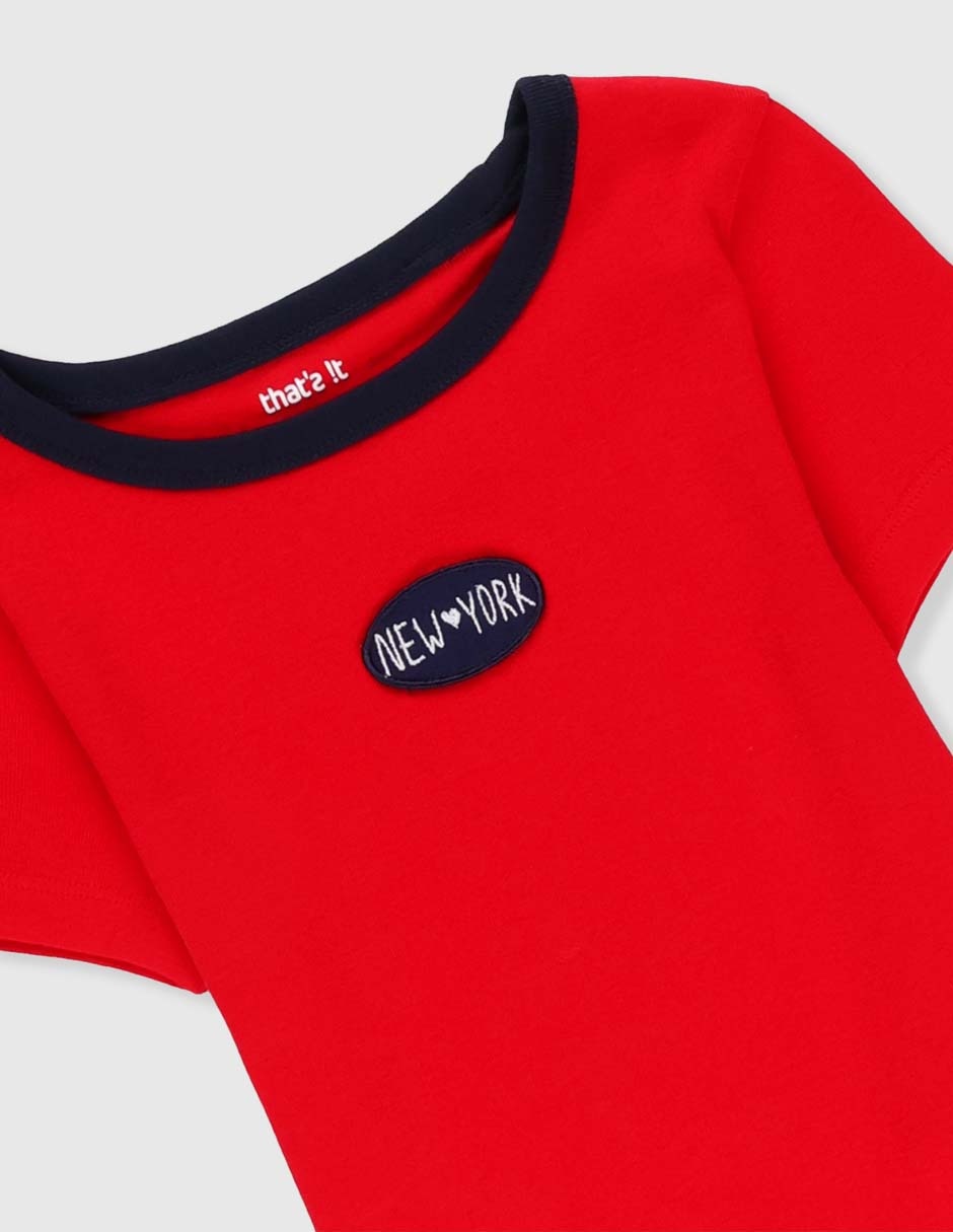 Playera manga corta para niña 3