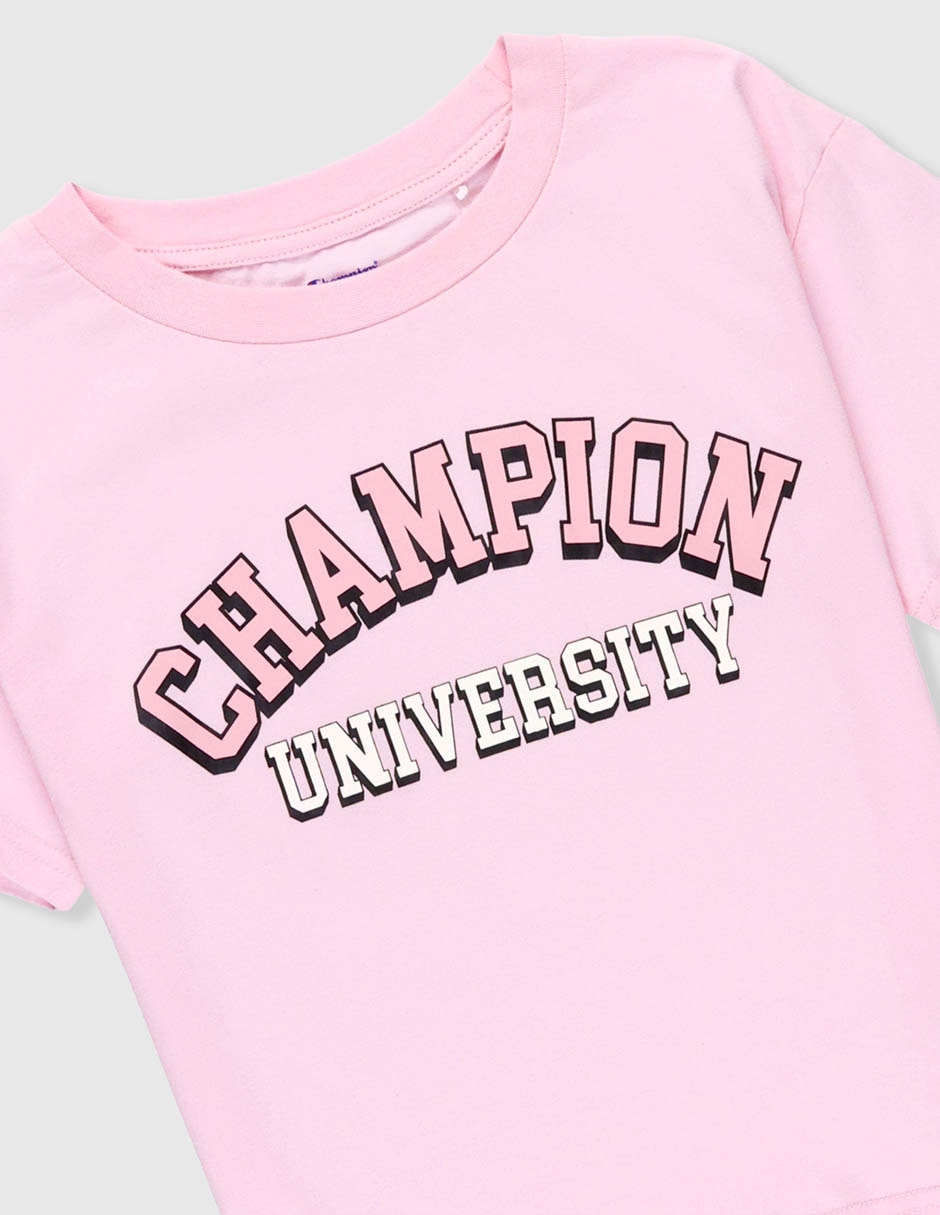 Playera manga al codo para niña 4