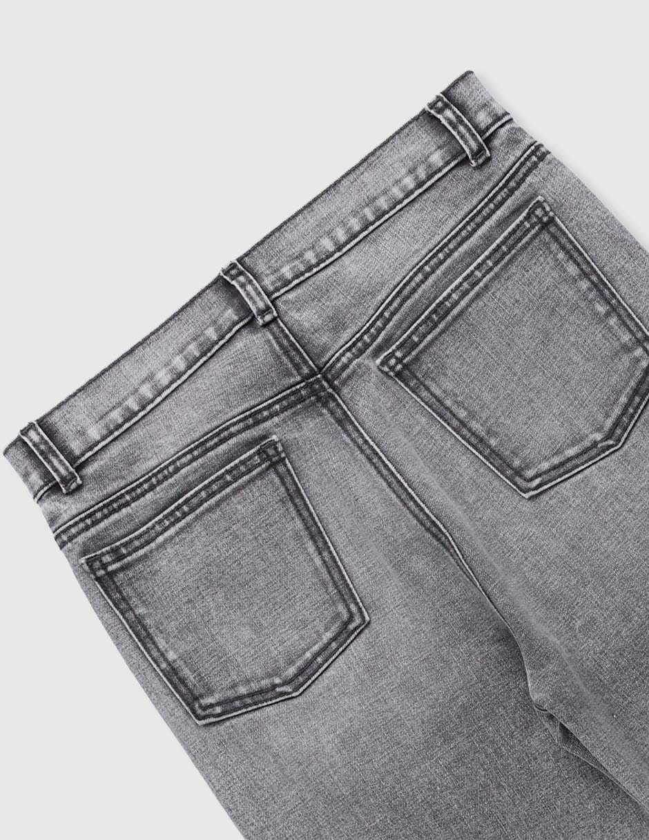 Jeans straight para niña 4