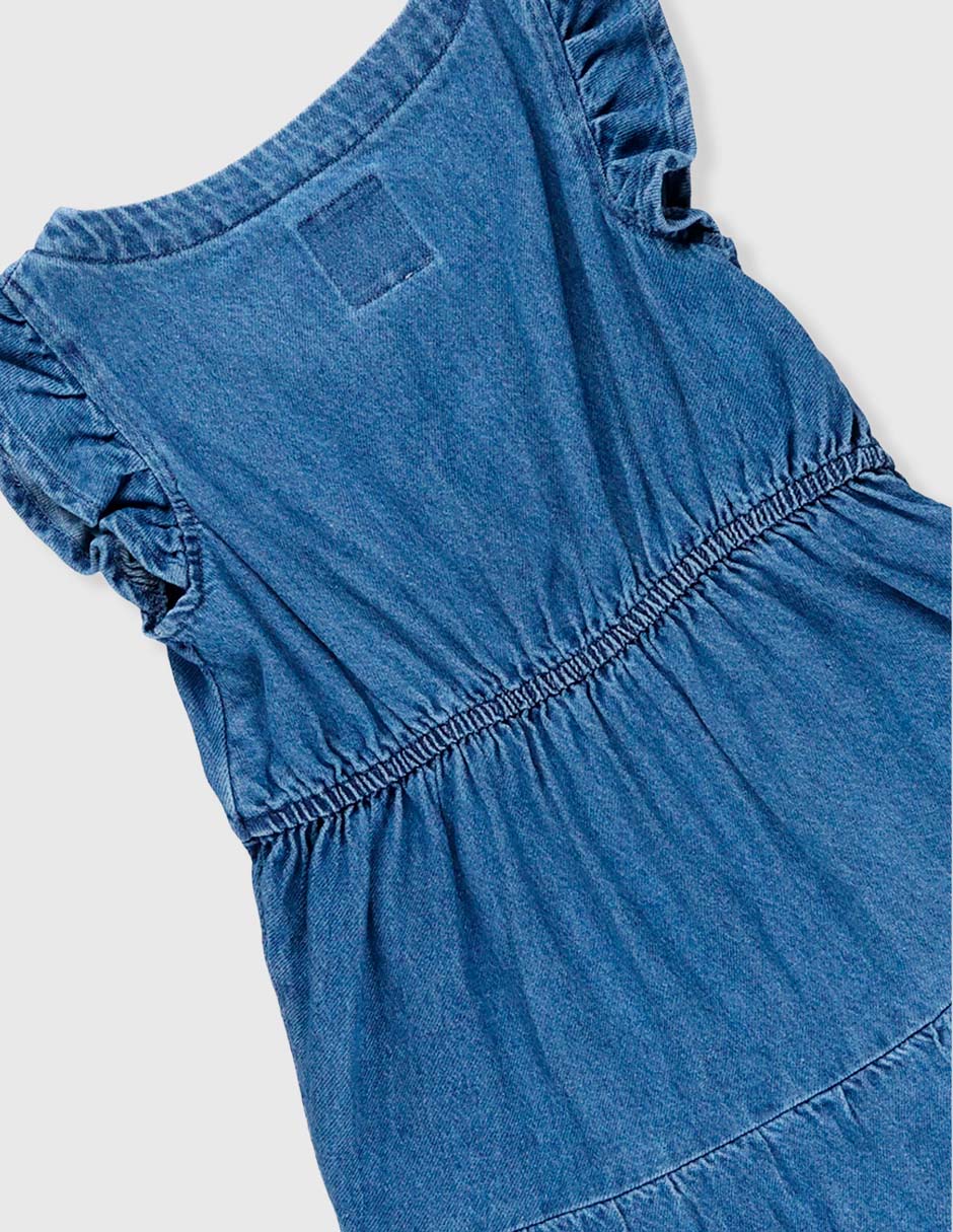Vestido sin manga para niña 4