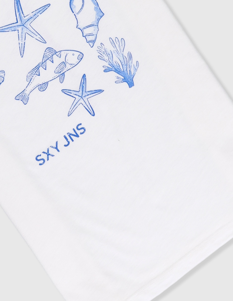 Playera manga corta para niña 4
