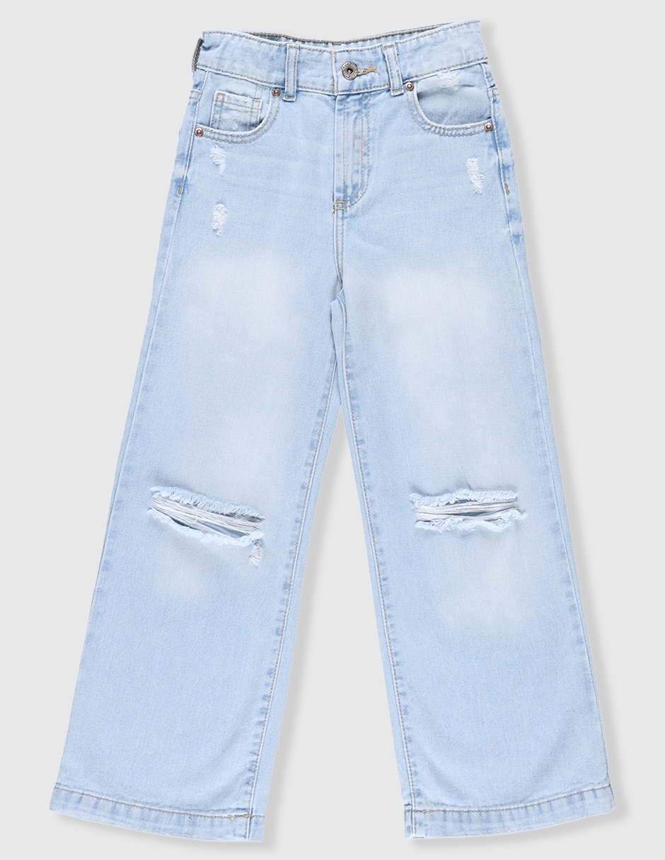 Jeans amplio para niña