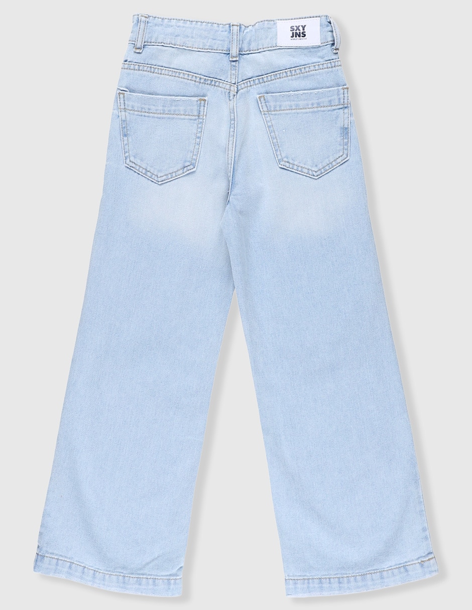 Jeans amplio para niña 2