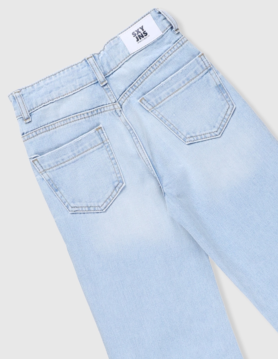 Jeans amplio para niña 3