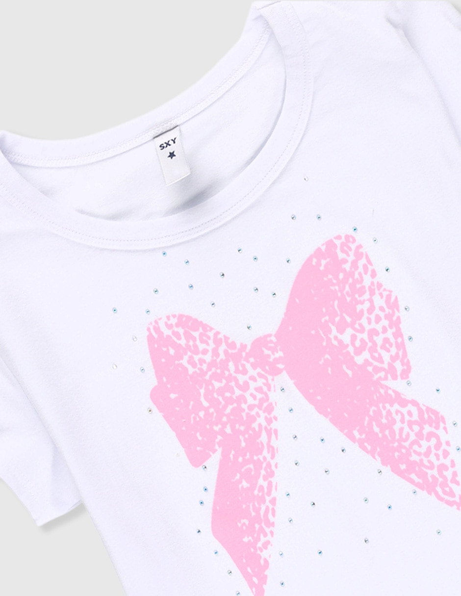 Playera manga corta para niña 3