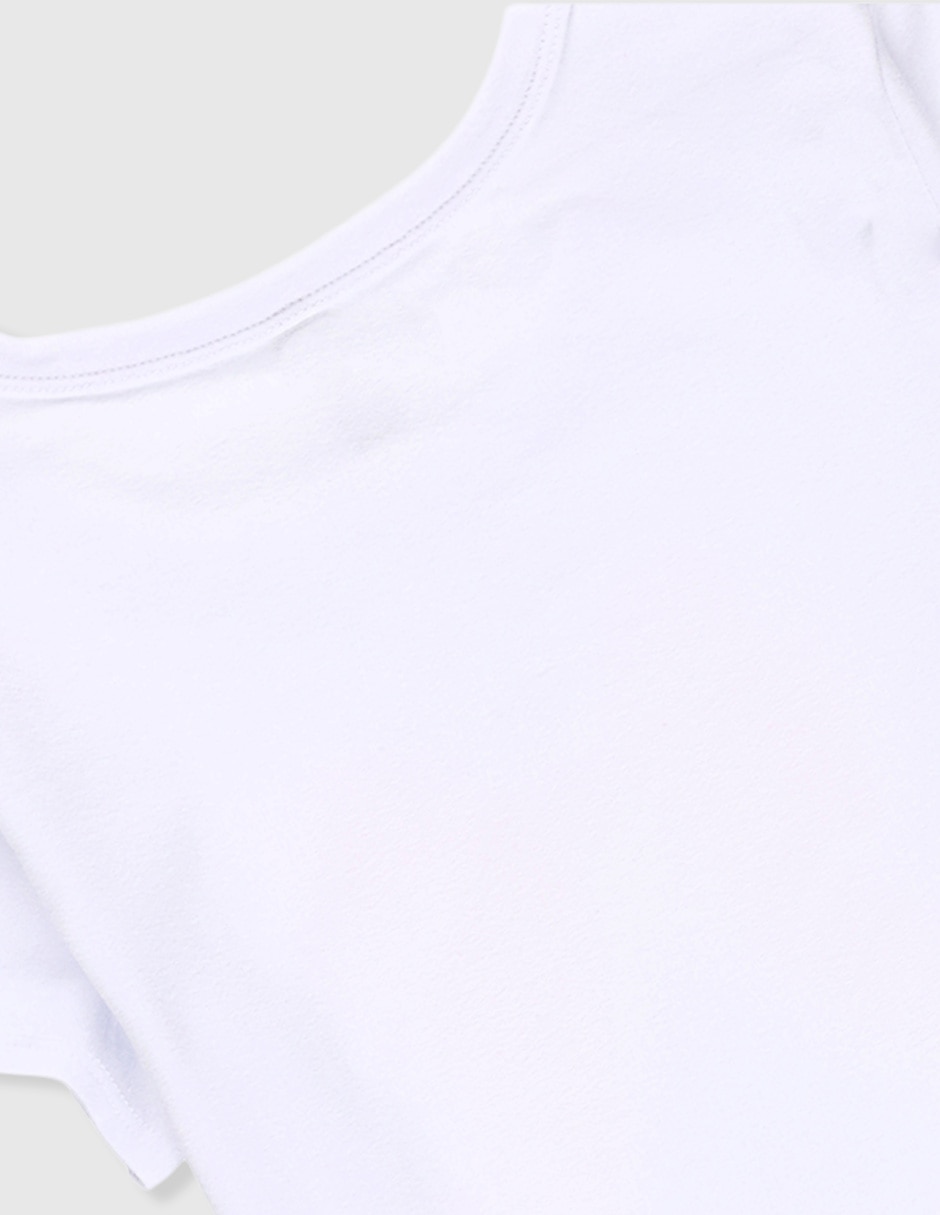Playera manga corta para niña 4