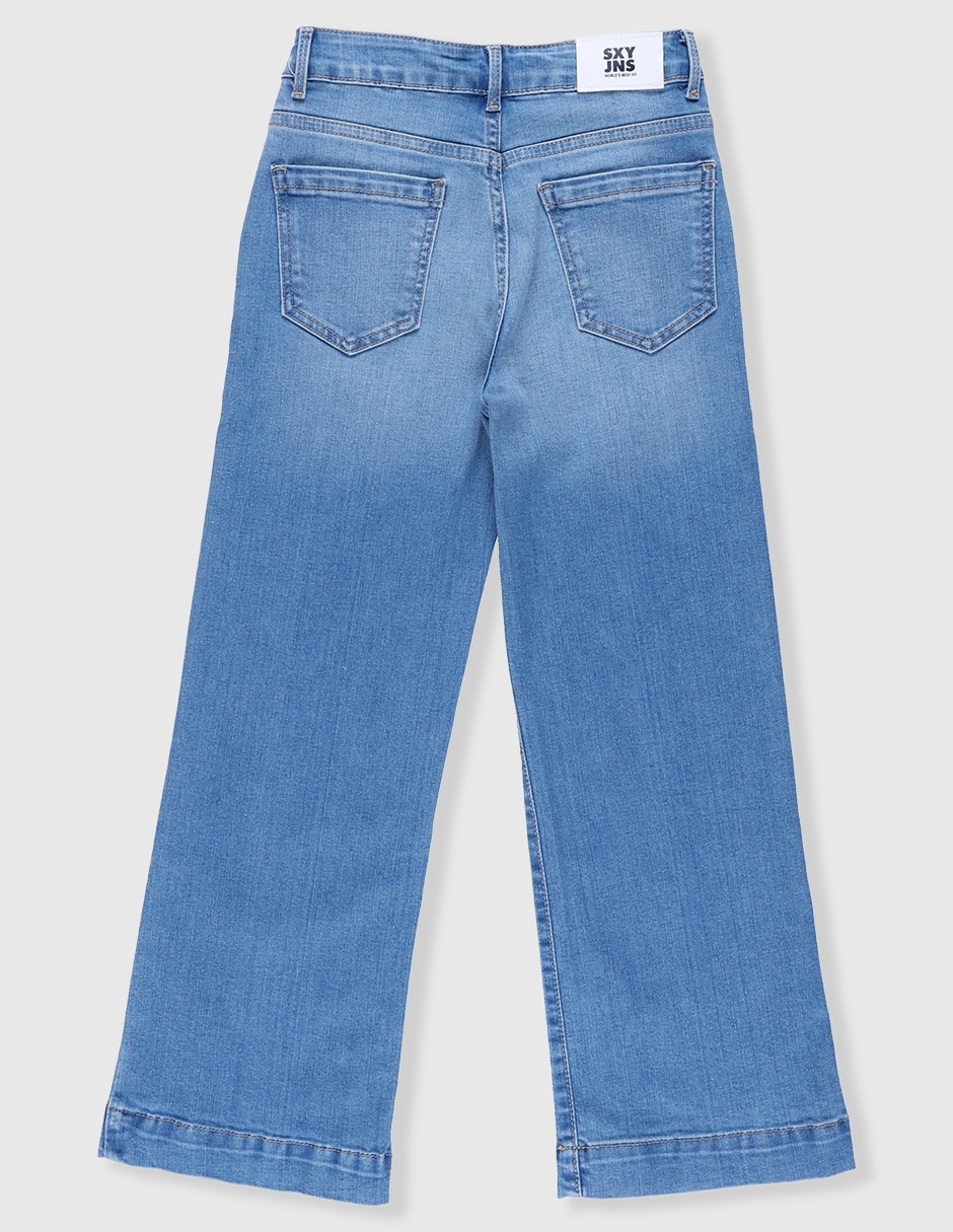 Jeans amplio para niña 2