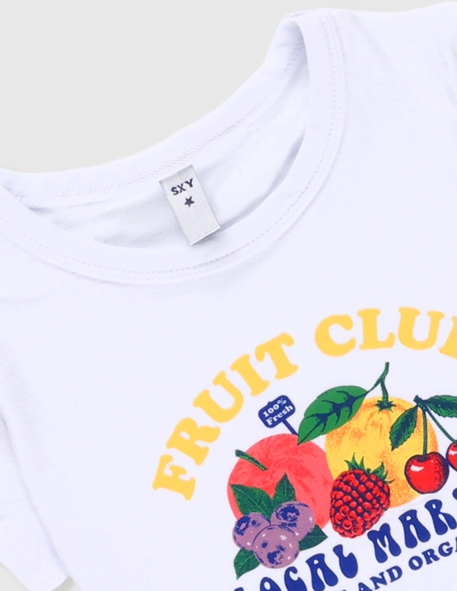 Playera manga corta para niña 3