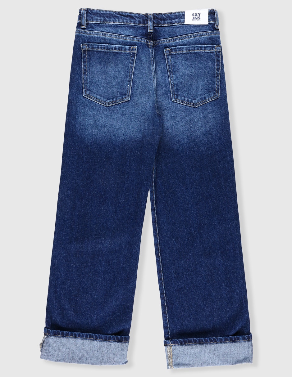 Jeans amplio para niña 2