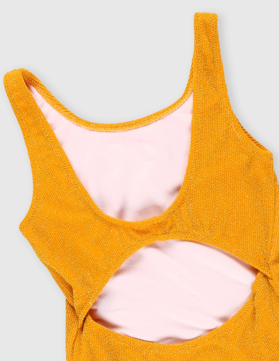 TRAJE DE BAÑO NAME, 7-8, NARANJA CLARO