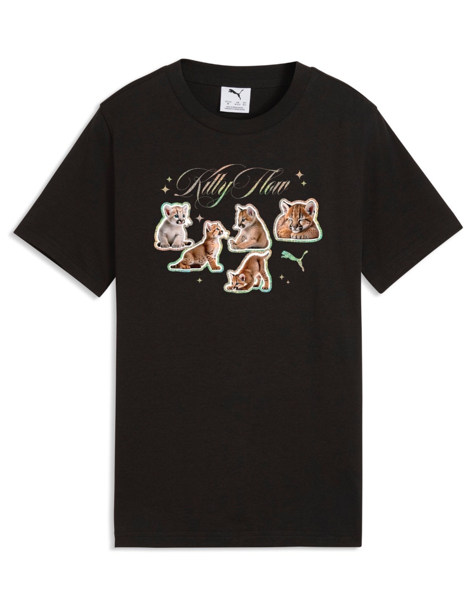 Playera manga corta para niña 5