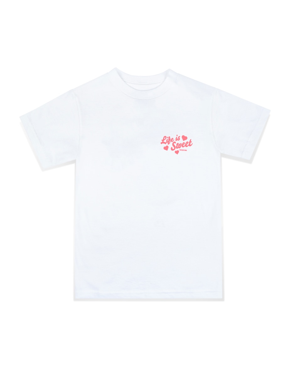 Playera manga corta para niña