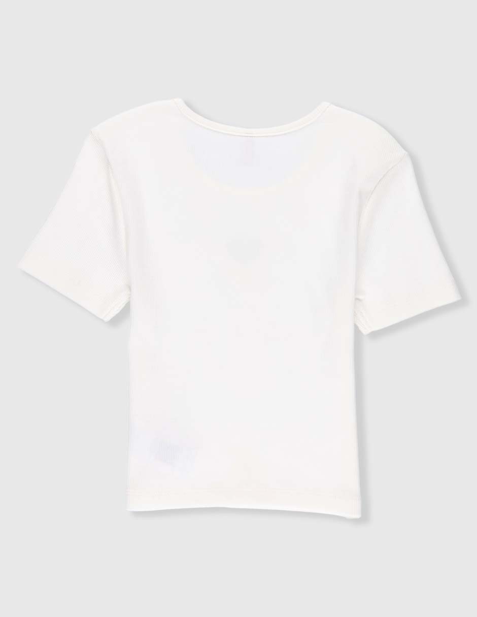 Playera manga corta para niña 2