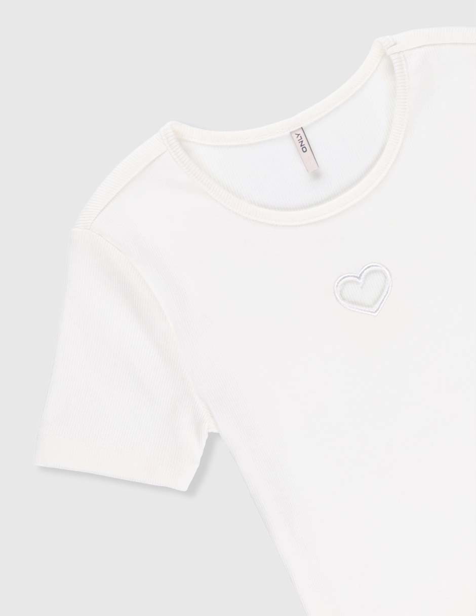 Playera manga corta para niña 4