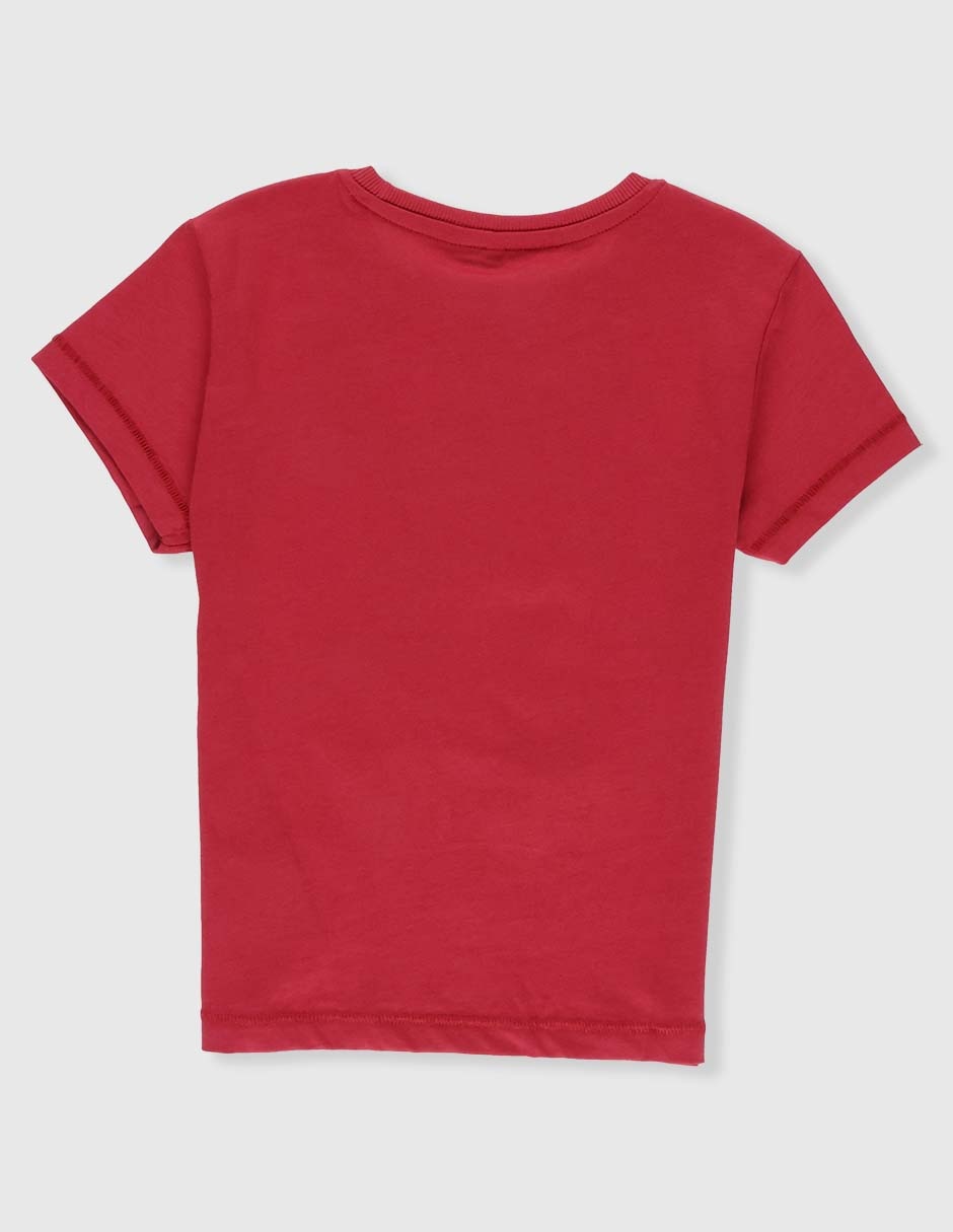 PLAYERA ONLY 15351615, 7-8 AÑOS, ROJO