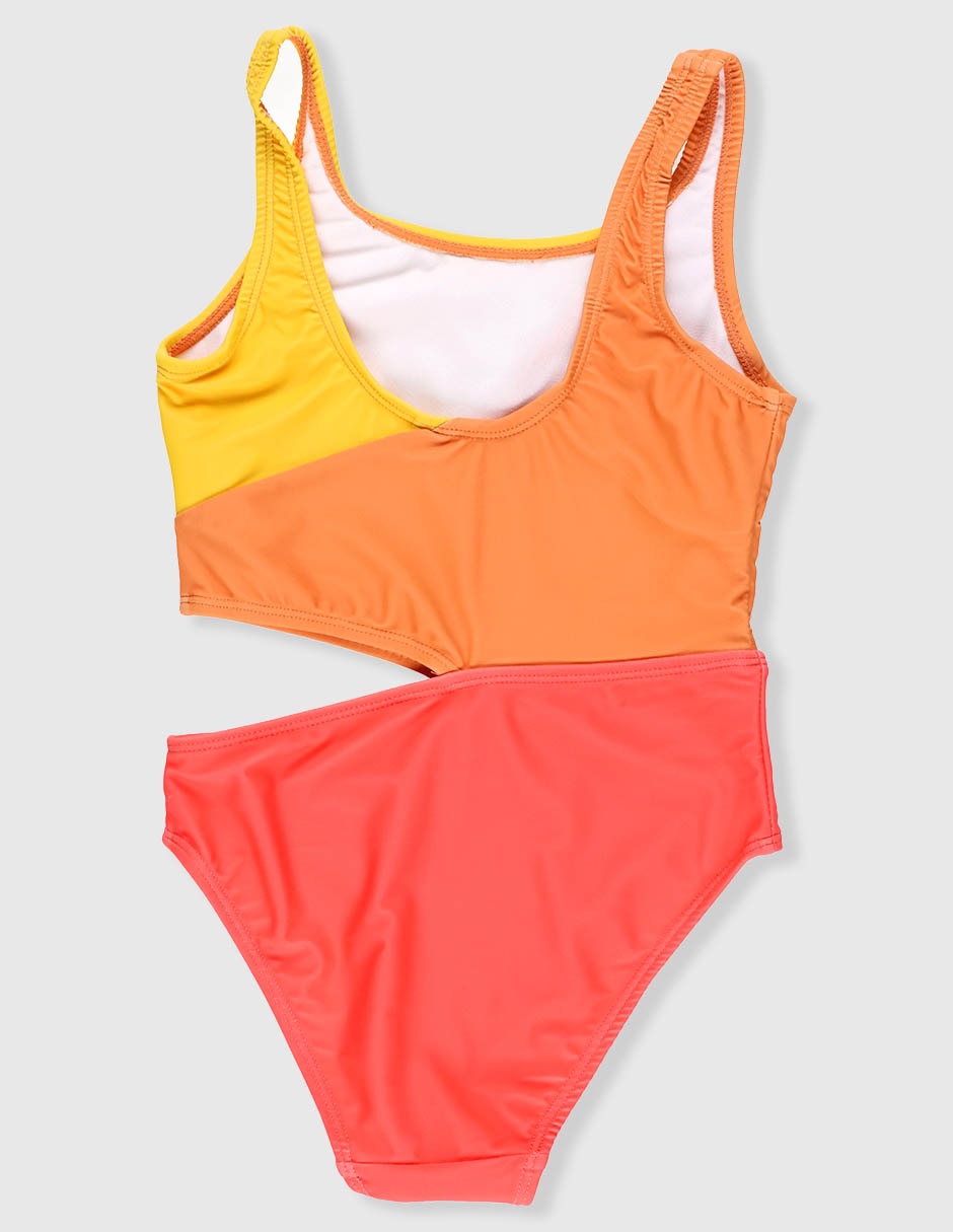 TRAJE DE BAÑO ONLY 15, 7-8 AÑOS, CORAL
