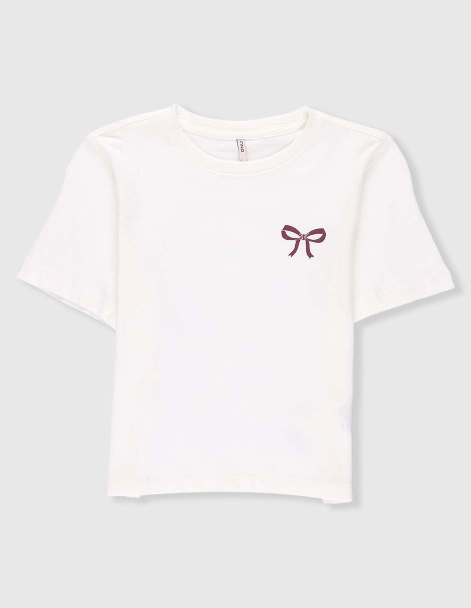 Playera manga corta para niña Playera manga corta para niña
