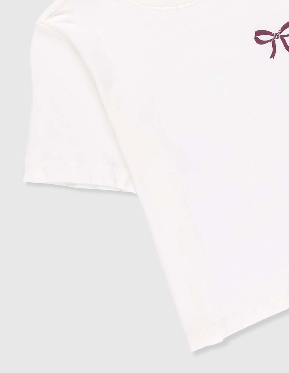 Playera manga corta para niña 4