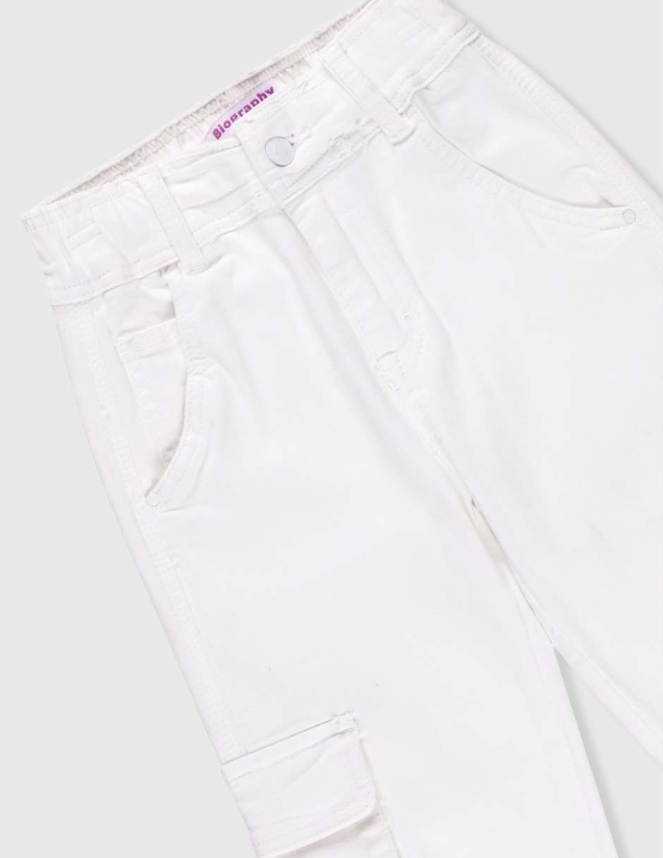 Pantalón cargo para niña 3