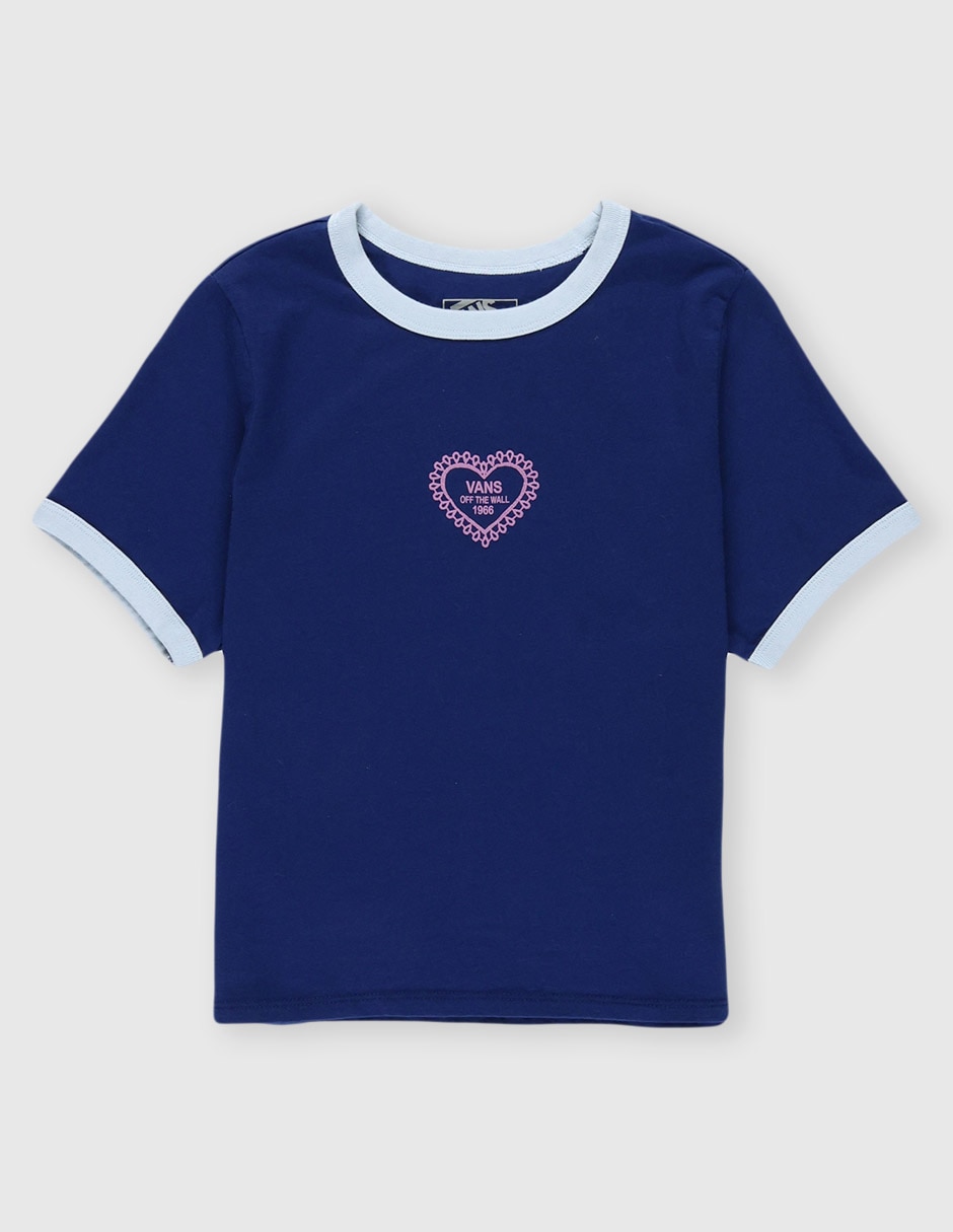 Playera manga corta para niña