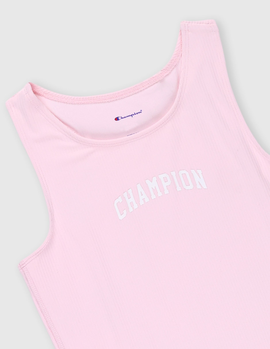 Playera sin manga para niña 3