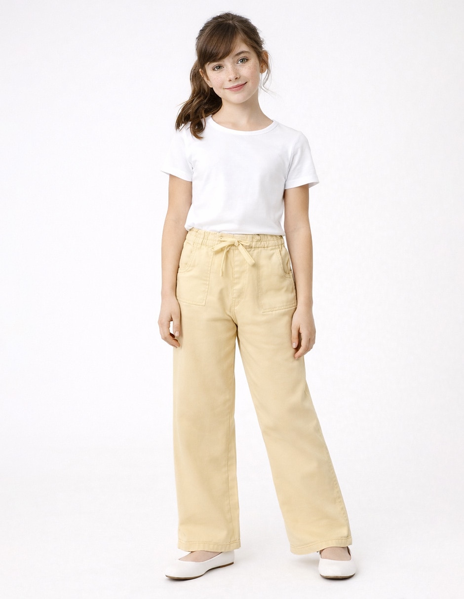Jeans amplio para niña Jeans amplio para niña