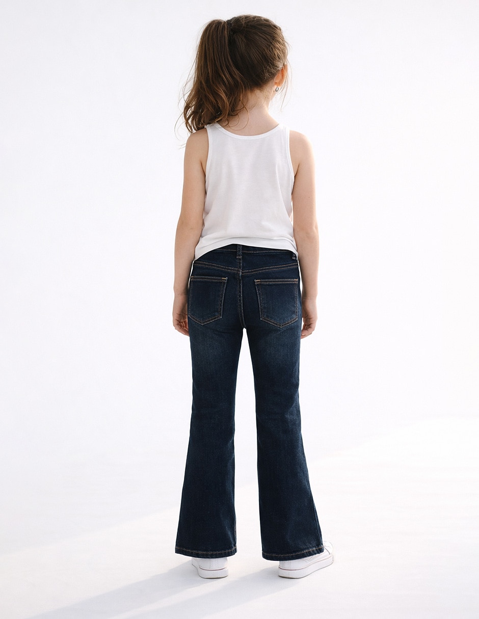 Jeans amplio para niña 2