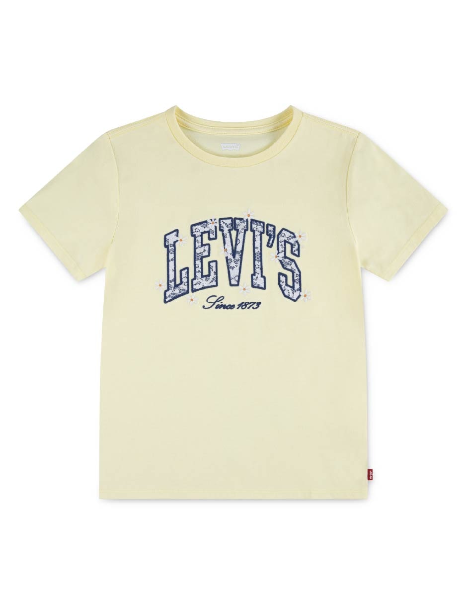 Playera manga corta para niña Playera manga corta para niña