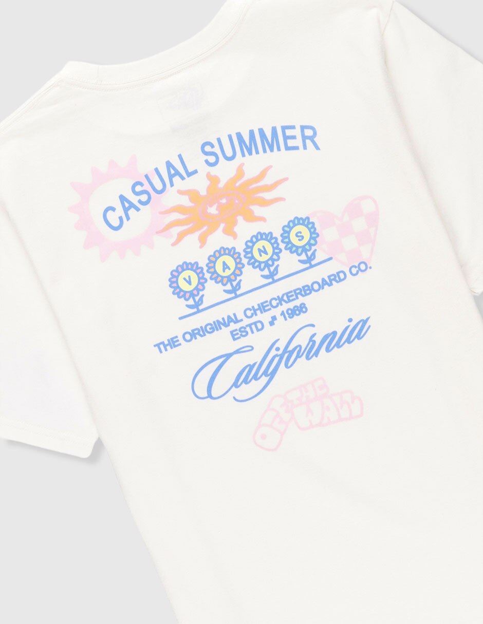 Playera manga corta para niña 4