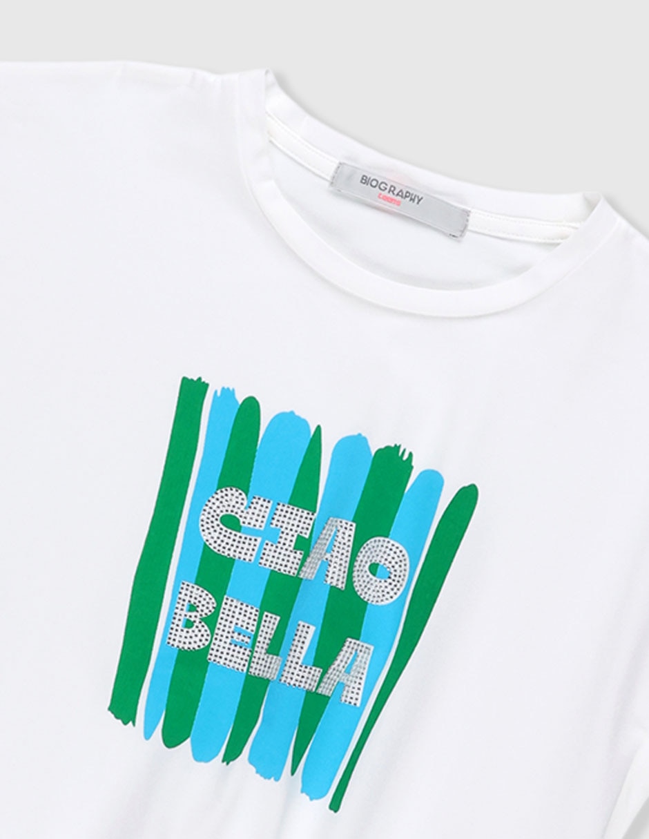 Playera manga corta para niña 3