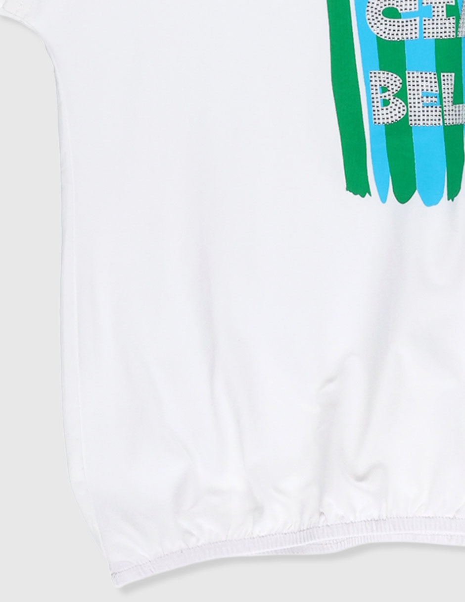 Playera manga corta para niña 4